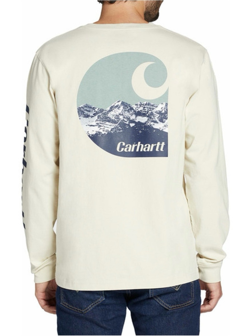 NWOT Carhartt Men's Long-Sleeve Graphic Relaxed Fit Shirt